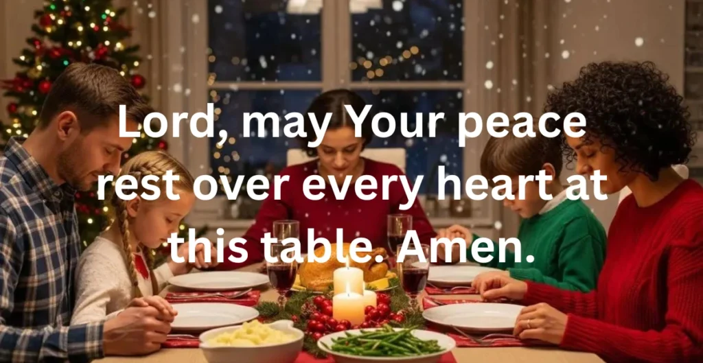 Christmas Prayers for Family