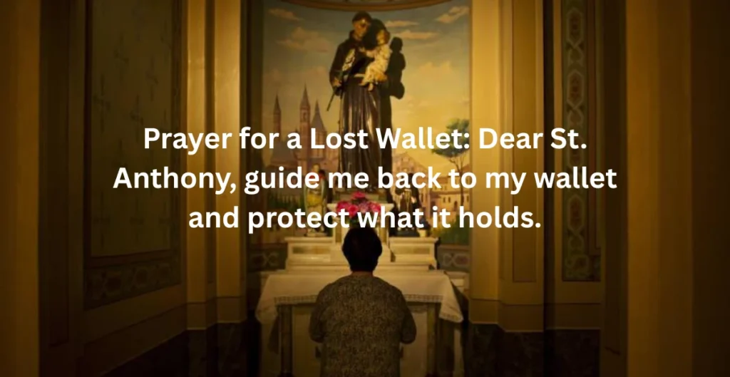 Prayers to Saint Anthony for Lost Items